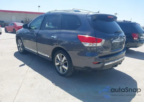 2013 Nissan Pathfinder Platinum из США, поврежденный, VIN 5N1AR2MN5DC666279